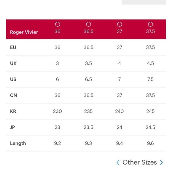 Roger Vivier Metallic Peep Toe Slingback Block Heel Sandals - Picture 12 of 13